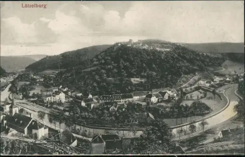 CPA Lützelburg Lutzelbourg Stadtblick 1916