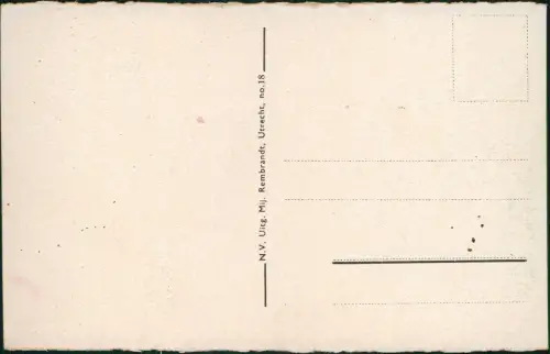 Postkaart Groningen Segelboot Regatta Paterswoldsche Meer 1939