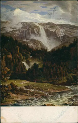 Museum der bildenden Künste zu Leipzig J.A. Koch Wasserfall 1912
