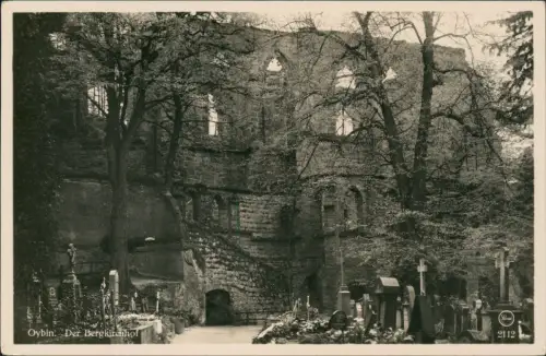 Ansichtskarte Oybin Der Bergkirchhof - Fotokarte 1930