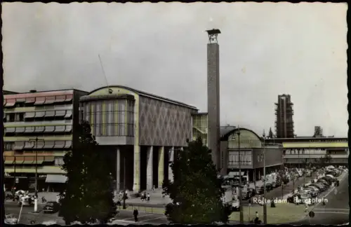 Postkaart Rotterdam Rotterdam Beuresplein - Colorfotokarte 1968