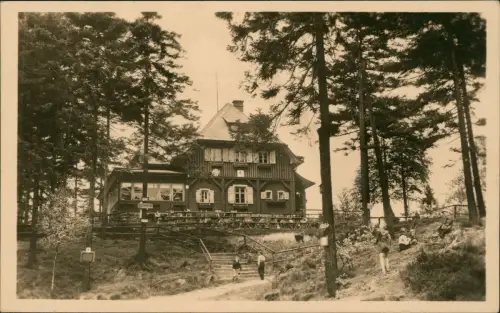 Postcard Tissa Tisá Gatshaus Baude Vzlet Turistická chata 1962