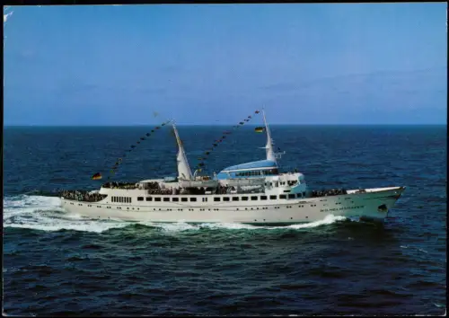 Ansichtskarte  Bäderschiff "Wilhelmshaven" 1991