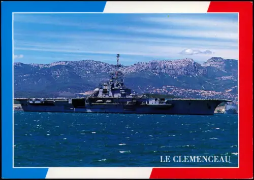 .Frankreich "LE CLEMENCEAU" (Marine Schiff Frankreich) Porte-Avions 1990