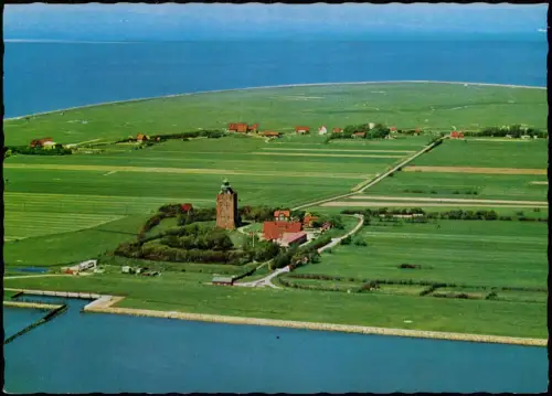 Ansichtskarte Insel Neuwerk-Hamburg Luftbild Luftaufnahmen 1978