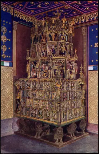 Ansichtskarte Salzburg Festung Hohensalzburg Fürstenzimmer 194