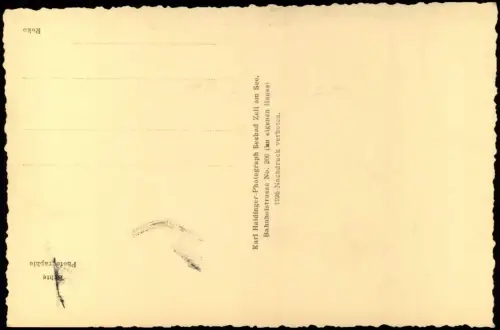 Ansichtskarte Zell am See Segelboot auf dem Zeller-See 1930