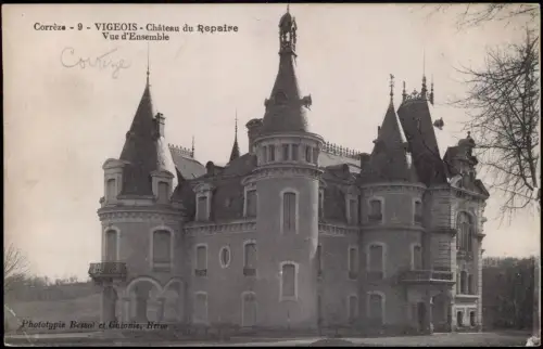 CPA Vigeois Chateau Schloß 1921