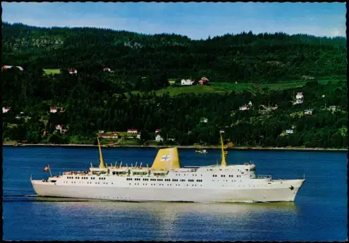 Schiff Schifffahrt Fähre M/S "Prinsesse Ragnhild" (Norwegen) 1980