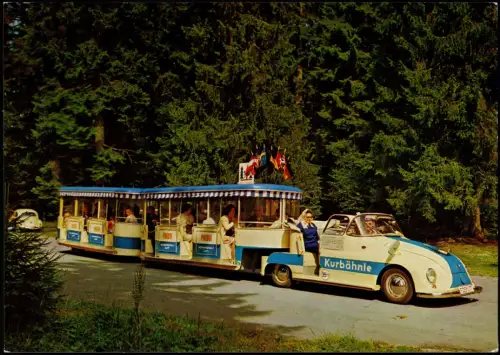 Ansichtskarte Freudenstadt Kurbähnle 1975