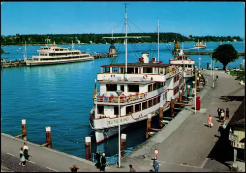 Bodensee Schiffe MS Deutschland, MS Ravensburg und MS Vorarlberg 1980