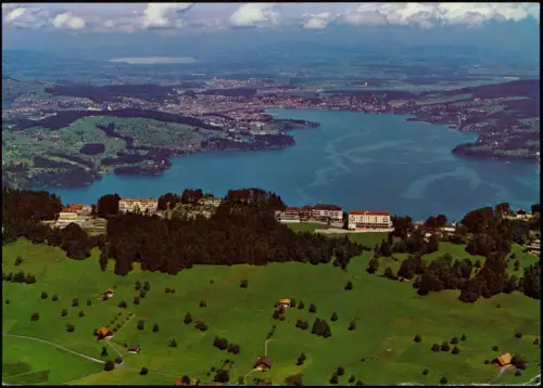 Ansichtskarte .Schweiz Bürgenstock 1132 m ü. M. Flugaufnahme Schweiz 1980