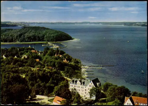 Glücksburg (Ostsee) Lyksborg Luftbild Luftaufnahme Ostseeheilbad GLÜCKSBURG 1970