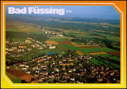 Ansichtskarte Bad Füssing Luftaufnahme 1991