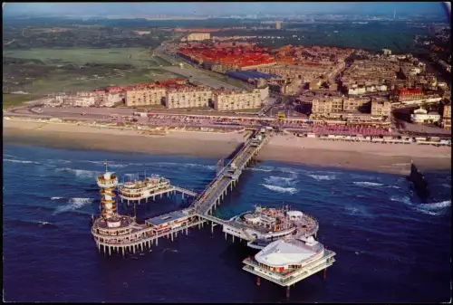 Scheveningen-Den Haag Den Haag Luftbild The Pier Die Seebrücke 1980