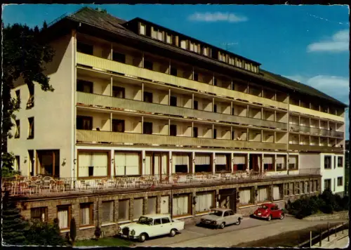 Ansichtskarte Bad Laasphe Kurhaus und Kneipp-Sanatorium Dr. de la Camp 1971