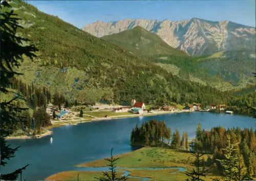 Ansichtskarte Spitzingsee-Schliersee Ortsblick 1961