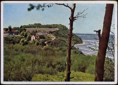 Postcard Kleinkuhren (Samland) Wachbudenberg Samland Ostpreußen 1938