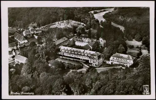 Ansichtskarte Lich Kloster Arnsburg - Luftbild 1936