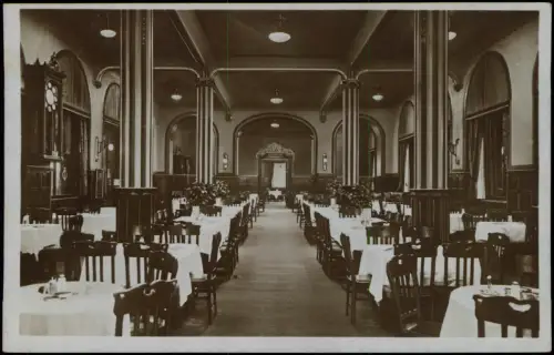 Chemnitz Hauptbahnhofswirtschaft Wartesaal 1. und II. Klasse 1928