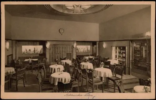 Ansichtskarte Chemnitz Efreuna Konditorei Konzert-Kaffee Saal 1932