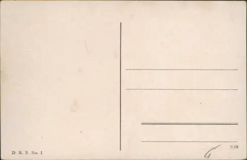 Helgoland (Insel) Luftbild Ansicht aus der Vogelschau-Perspektive 1910