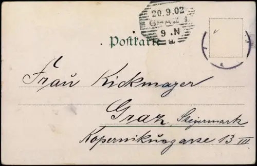 Ansichtskarte Chemnitz Lukaskirche 1902