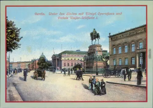 Mitte-Berlin Märkisches Museum, Unter den Linden, Denkmal Friedrich des Großen 1987