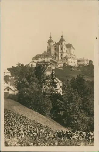 Ansichtskarte Sonntagberg Bz Amstetten Blick auf die Stadt 1942
