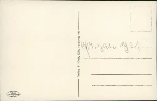 Ansichtskarte Sankt Goar Ortsansicht mit Rhein Burg Rheinfels 1931