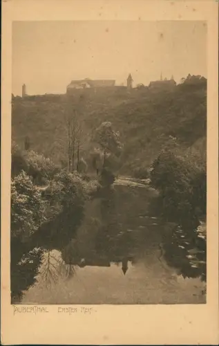 .Bayern Bayern (Allgemein) TAUBERTHAL ERSTER REIF (Stimmungsbild) 1910