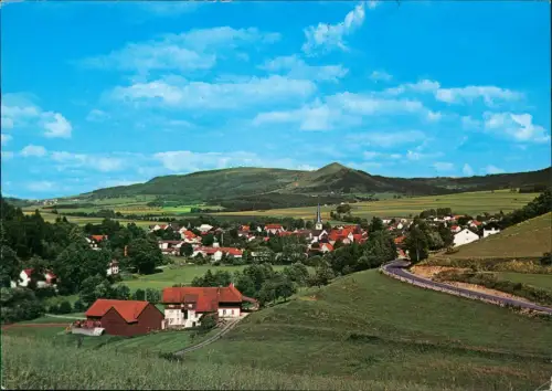 Ansichtskarte Poppenhausen (Wasserkuppe) Stadt mit Wasserkuppe 1990