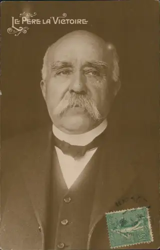 Ansichtskarte  Politiker Le Pere la Victoire Frankreich France 1917
