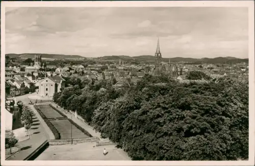 Ansichtskarte Kaiserslautern Panorama-Stadtansicht 1950