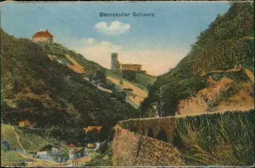 Bernkastel-Kues Berncastel-Cues Umland-Ansicht Berncastler Schweiz 1926