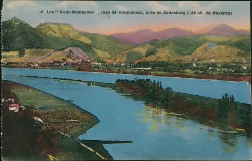Rolandseck-Remagen Les Sept-Montagnes, Rolandseck près de Godesberg 1910