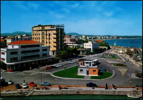 Cartolina Cattolica Piazzale Darsena - Der Dockplatz 1978