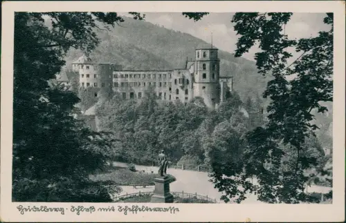 Ansichtskarte Heidelberg Heidelberger Schloss (Castle) 1941