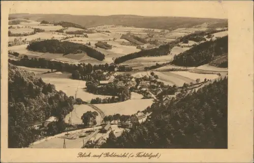 Goldmühl-Bad Berneck im Fichtelgebirge Panorama  1927