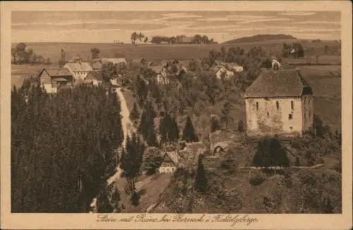 Bad Berneck im Fichtelgebirge Umland  Ruine im Fichtelgebirge 1926