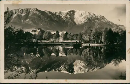 Ansichtskarte Puchberg am Schneeberg Panorama-Ansicht Berg-Panorama 1938