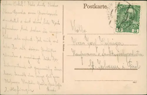 Ansichtskarte Kufstein 3 Bild Kufsteiner Festung Geroldseck 1912