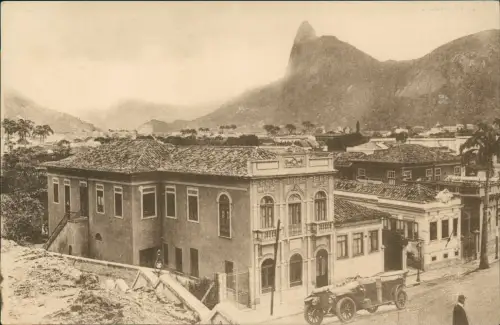 Postcard Rio de Janeiro Straßenszene 1913
