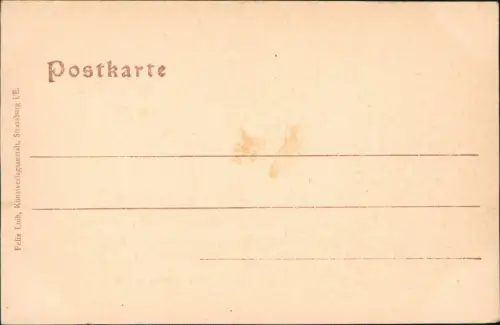 CPA Straßburg Strasbourg Broglieplatz Place Broglie 1911