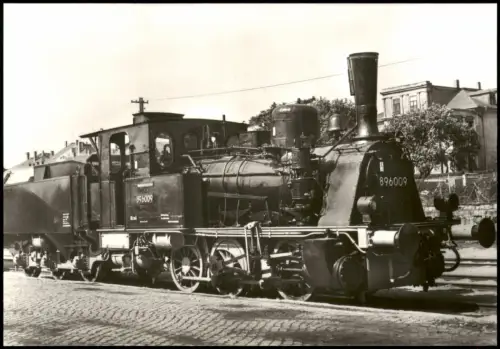Ansichtskarte  Dampflokomotive Preußische T 3, Betriebsnummer 89 6009 1971