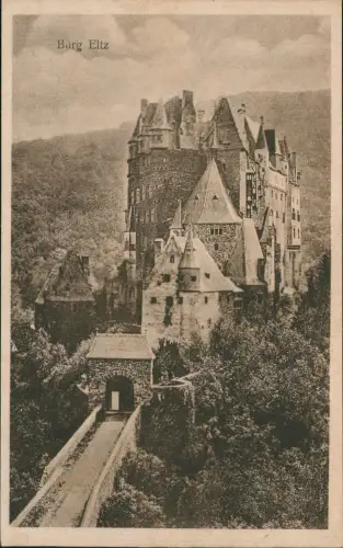 Ansichtskarte Wierschem Burg Eltz (Castle) 1910