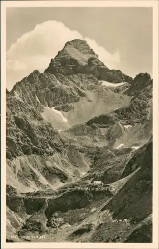 .Bayern Bayern (Allgemein) Prinz Luitpold-Haus mit Hochvogel 1940