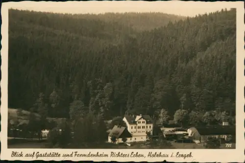 Rechenberg-Bienenmühle Gaststätte und Fremdenheim Richters Erben 1942