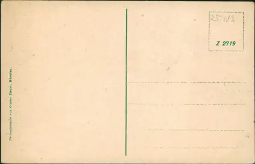 Ansichtskarte Riesa Mauer - Stadtpark 1913