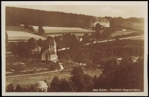 Ansichtskarte Bad Elster Friedrich-August-Heim 1929